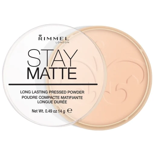 shop RIMMEL Stay Matte Pressed Powder 14 gr.- 006 Warm beige af RIMMEL - online shopping tilbud rabat hos shoppetur.dk