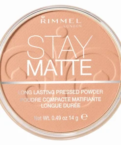 shop RIMMEL Stay Matte Pressed Powder 14 gr. - 009 Amber af RIMMEL - online shopping tilbud rabat hos shoppetur.dk