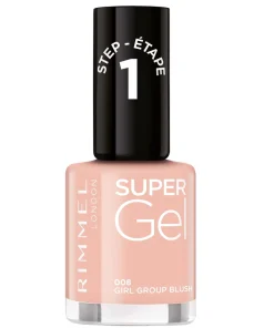 shop RIMMEL Super Gel Nail Polish 12 ml - 008 Girl Group Blush af RIMMEL - online shopping tilbud rabat hos shoppetur.dk