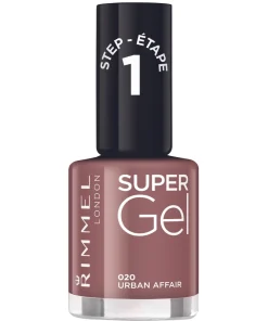 shop RIMMEL Super Gel Nail Polish 12 ml - 020 Urban Affair af RIMMEL - online shopping tilbud rabat hos shoppetur.dk