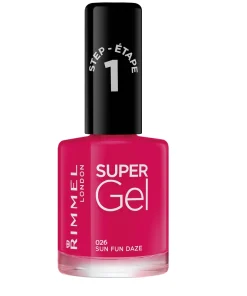 shop RIMMEL Super Gel Nail Polish 12 ml - 024 Red Ginger af RIMMEL - online shopping tilbud rabat hos shoppetur.dk