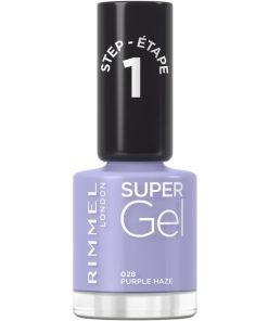 shop RIMMEL Super Gel Nail Polish 12 ml - 028 Purple Haze af RIMMEL - online shopping tilbud rabat hos shoppetur.dk