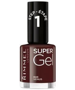 shop RIMMEL Super Gel Nail Polish 12 ml - 043 Venus af RIMMEL - online shopping tilbud rabat hos shoppetur.dk