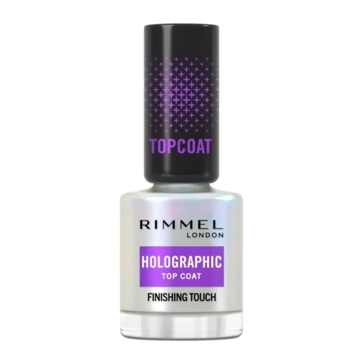 shop RIMMEL Top Coat 12 ml - Holographic af RIMMEL - online shopping tilbud rabat hos shoppetur.dk