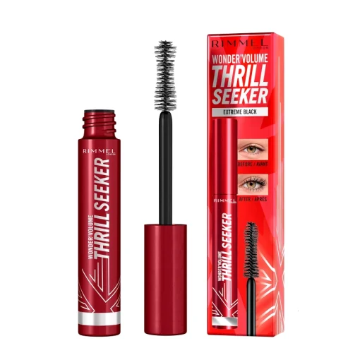 shop RIMMEL Volume Thrill Seeker Mascara 8 ml - 01 Black af RIMMEL - online shopping tilbud rabat hos shoppetur.dk