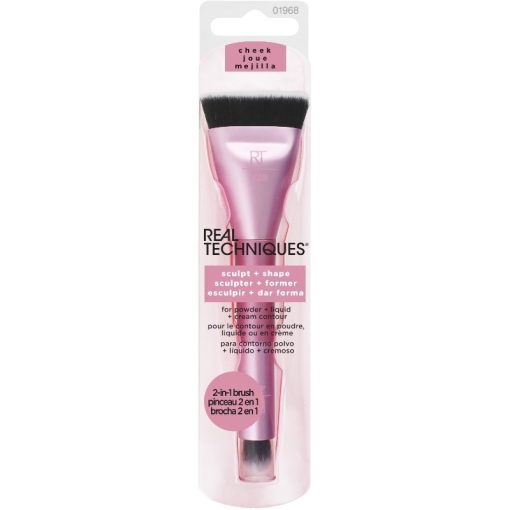 shop Real Techniques 2 in 1 Sculpt & Shape Brush af Real Techniques - online shopping tilbud rabat hos shoppetur.dk