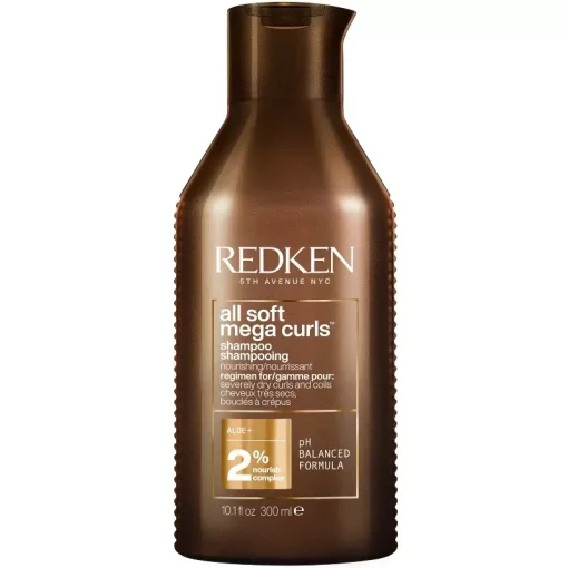 shop Redken All Soft Mega Curl Shampoo 300 ml af Redken - online shopping tilbud rabat hos shoppetur.dk