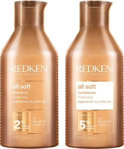 shop Redken All Soft Shampoo & Conditioner 2 x 300 ml af Redken - online shopping tilbud rabat hos shoppetur.dk