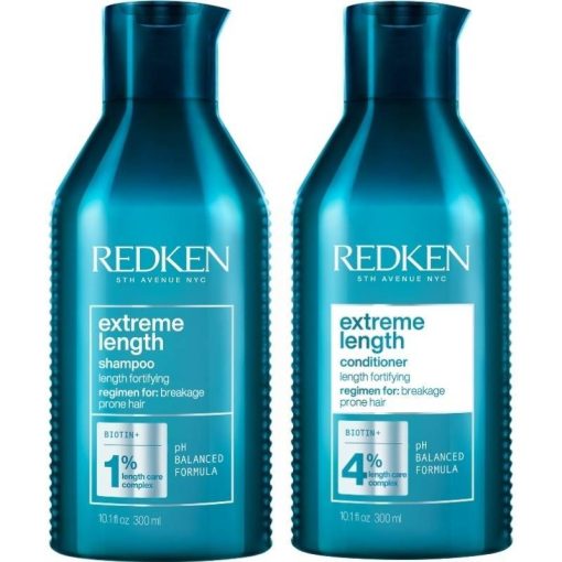 shop Redken Extreme Length Shampoo & Conditioner 2 x 300 ml af Redken - online shopping tilbud rabat hos shoppetur.dk