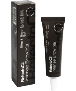 shop Refectocil Intense Brow"n"s Base Gel 15 ml - Black Brown af Refectocil - online shopping tilbud rabat hos shoppetur.dk