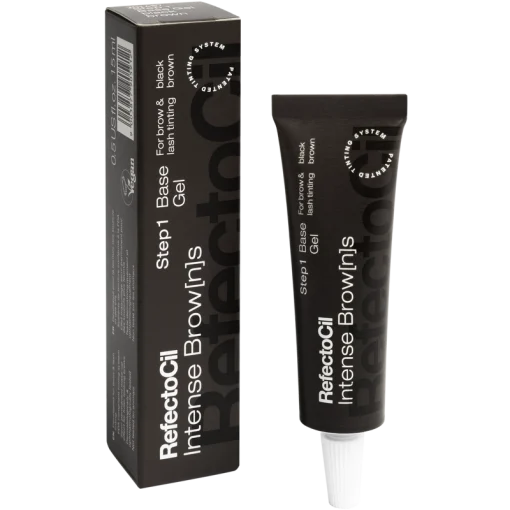 shop Refectocil Intense Brow"n"s Base Gel 15 ml - Black Brown af Refectocil - online shopping tilbud rabat hos shoppetur.dk