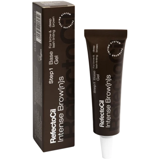 shop Refectocil Intense Brow"n"s Base Gel 15 ml - Deep Brown af Refectocil - online shopping tilbud rabat hos shoppetur.dk