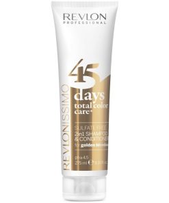 shop Revlon 2in1 Shampoo & Conditioner for Golden Blondes 275 ml af Revlon - online shopping tilbud rabat hos shoppetur.dk