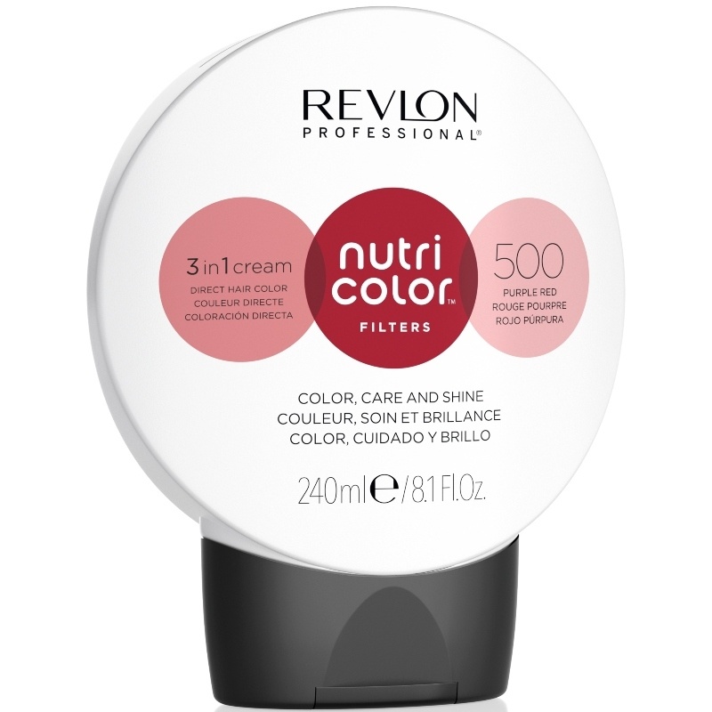 shop Revlon Nutri Color Filters 240 ml - 500 Purple Red af Revlon - online shopping tilbud rabat hos shoppetur.dk