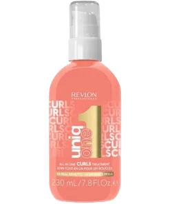 shop Revlon Uniq One All in One Curls Treatment 230 ml af Revlon - online shopping tilbud rabat hos shoppetur.dk