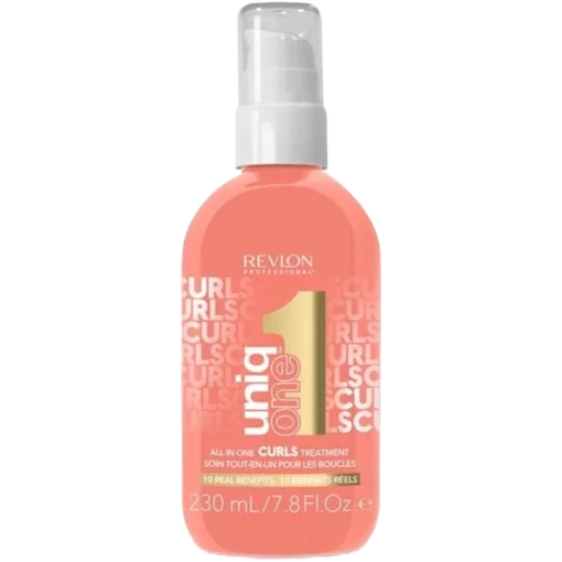 shop Revlon Uniq One All in One Curls Treatment 230 ml af Revlon - online shopping tilbud rabat hos shoppetur.dk