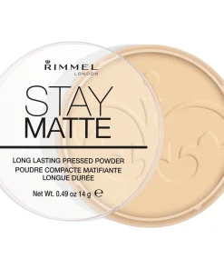 shop Rimmel Stay Matte Pudder 001 Transparent 14 gr. af RIMMEL - online shopping tilbud rabat hos shoppetur.dk