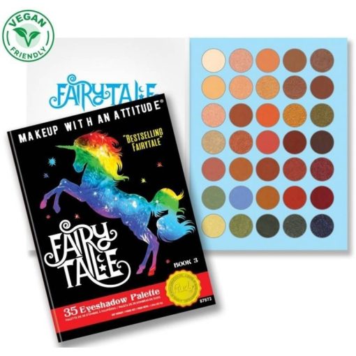 shop Rude Cosmetics 35 Eyeshadow Palette - Fairy Tale (U) af Rude Cosmetics - online shopping tilbud rabat hos shoppetur.dk