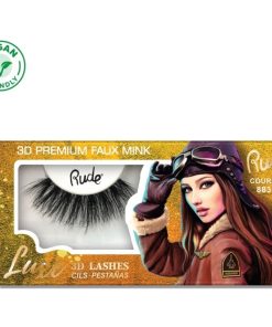 shop Rude Cosmetics Luxe 3D Lashes Premium Faux Mink - Courage af Rude Cosmetics - online shopping tilbud rabat hos shoppetur.dk