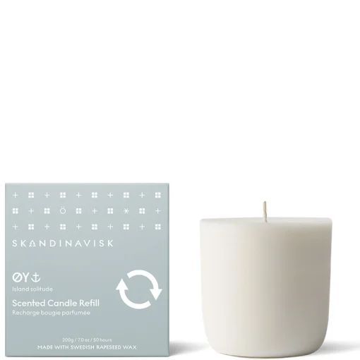 shop SKANDINAVISK ØY Refill Scented Candle 200 gr. af SKANDINAVISK - online shopping tilbud rabat hos shoppetur.dk