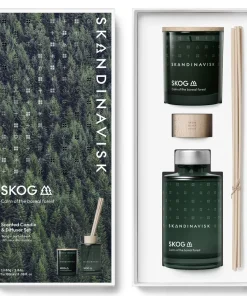 shop SKANDINAVISK SKOG Scented Candle & Diffuser Set af SKANDINAVISK - online shopping tilbud rabat hos shoppetur.dk