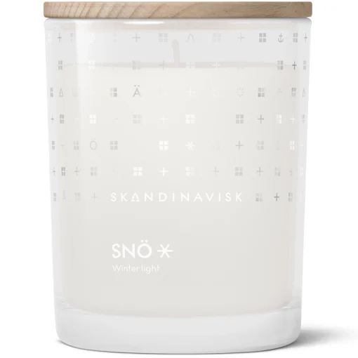 shop SKANDINAVISK SNO Scented Candle 200 gr. - Special Edition af SKANDINAVISK - online shopping tilbud rabat hos shoppetur.dk