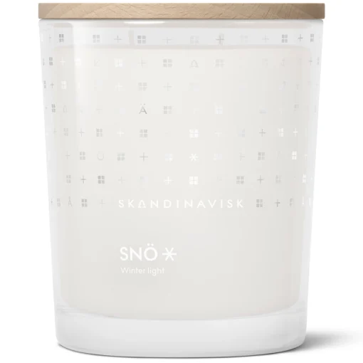 shop SKANDINAVISK SNO Scented Candle 350 gr. - Special Edition af SKANDINAVISK - online shopping tilbud rabat hos shoppetur.dk