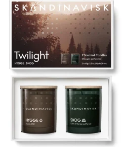 shop SKANDINAVISK Twilight Scented Candle Giftset 2 x 65 gr. af SKANDINAVISK - online shopping tilbud rabat hos shoppetur.dk