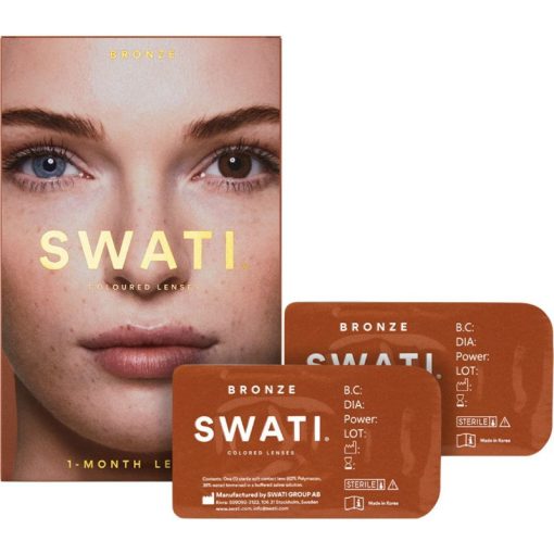 shop SWATI Cosmetics 1 Month Lenses - Bronze af SWATI Cosmetics - online shopping tilbud rabat hos shoppetur.dk