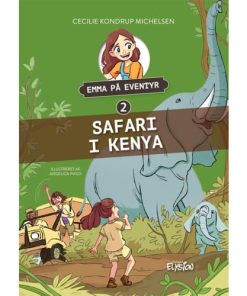 shop Safari i Kenya - Emma på Eventyr 2 - Hardback af  - online shopping tilbud rabat hos shoppetur.dk