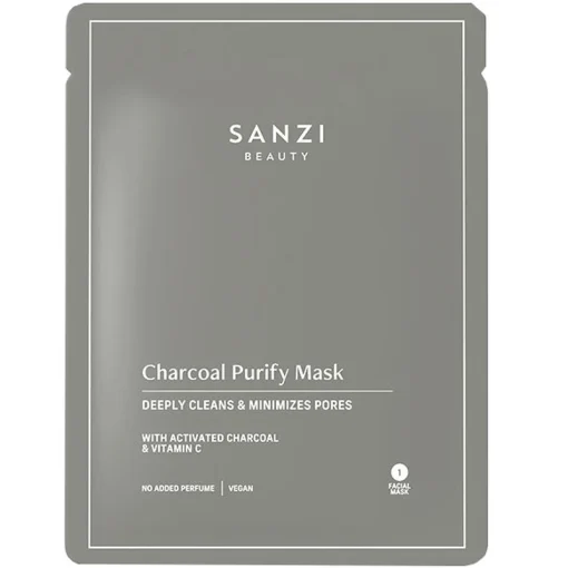 shop Sanzi Beauty Charcoal Purify Mask 1 Piece af Sanzi Beauty - online shopping tilbud rabat hos shoppetur.dk