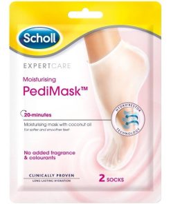 shop Scholl Moisturising PediMask - Coconut Oil af Scholl - online shopping tilbud rabat hos shoppetur.dk