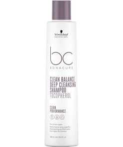 shop Schwarzkopf BC Clean Balance Deep Cleansing Shampoo 250 ml af Schwarzkopf - online shopping tilbud rabat hos shoppetur.dk