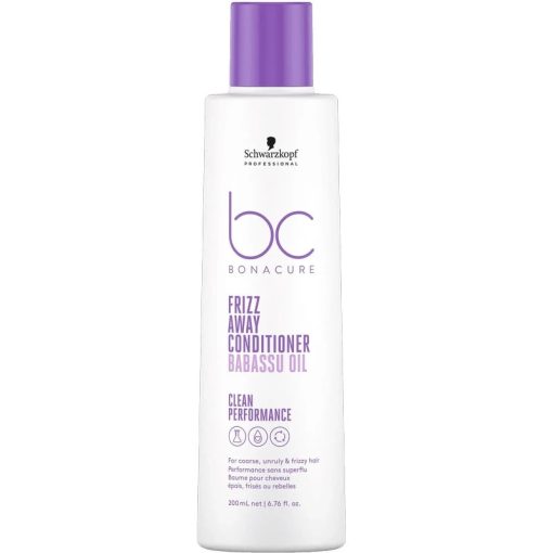 shop Schwarzkopf BC Frizz Away Conditioner Babassu Oil 200 ml af Schwarzkopf - online shopping tilbud rabat hos shoppetur.dk