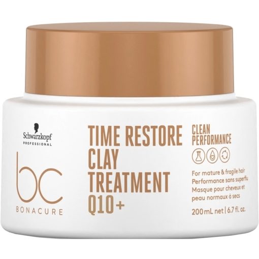 shop Schwarzkopf BC Time Restore Clay Treatment 200 ml af Schwarzkopf - online shopping tilbud rabat hos shoppetur.dk