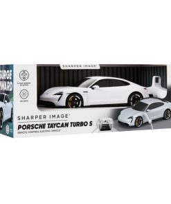 shop Sharper Image fjernstyret bil - Porsche Taycan Turbo S RC Toy af sharper-image - online shopping tilbud rabat hos shoppetur.dk