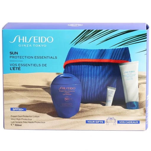 shop Shiseido Sun Protection Essentials Gift Set af Shiseido - online shopping tilbud rabat hos shoppetur.dk