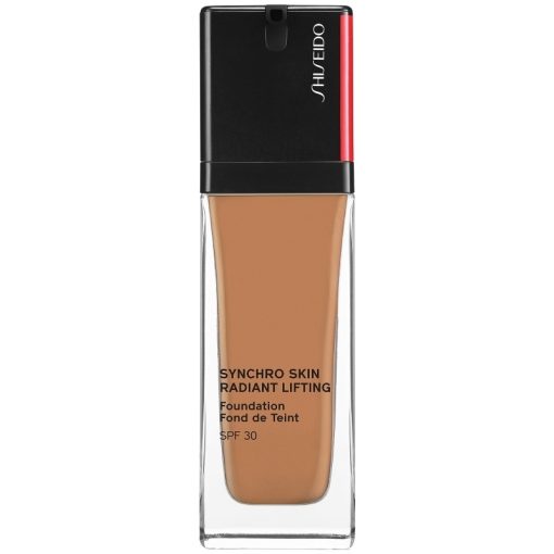 shop Shiseido Synchro Skin Radiant Foundation SPF 30 - 30 ml - 410 Sunstone af Shiseido - online shopping tilbud rabat hos shoppetur.dk