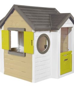 shop Smoby legehus - My Neo house - Grøn/brun af smoby - online shopping tilbud rabat hos shoppetur.dk