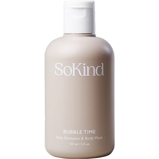 shop SoKind Bubble Time Baby Shampoo & Body Wash 150 ml af SoKind - online shopping tilbud rabat hos shoppetur.dk