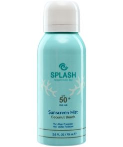 shop Splash Coconut Beach Sunscreen Mist SPF 50+ - 75 ml af Splash - online shopping tilbud rabat hos shoppetur.dk