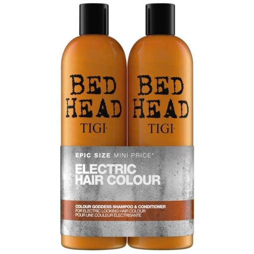 shop TIGI Bed Head Colour Goddess Duo 2x750 ml (u. pumpe) af TIGI - online shopping tilbud rabat hos shoppetur.dk