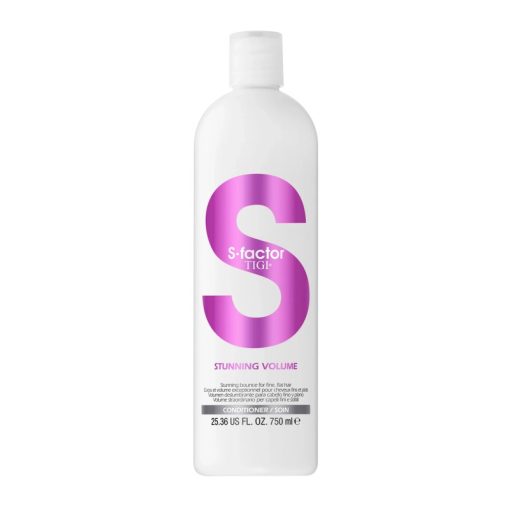 shop TIGI S-Factor Stunning Volume Conditioner 750 ml af TIGI - online shopping tilbud rabat hos shoppetur.dk