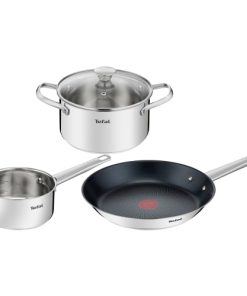 shop Tefal grydesæt - Cook Eat - Rustfrit stål af tefal - online shopping tilbud rabat hos shoppetur.dk