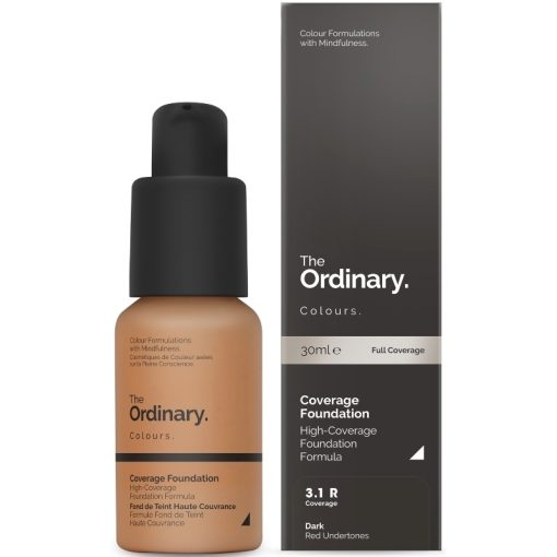 shop The Ordinary Coverage Foundation 30 ml - 3.1 R Dark Red (U) af The Ordinary - online shopping tilbud rabat hos shoppetur.dk