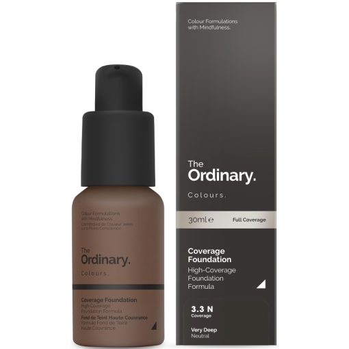 shop The Ordinary Coverage Foundation 30 ml - 3.3 N Very Deep Neutral af The Ordinary - online shopping tilbud rabat hos shoppetur.dk