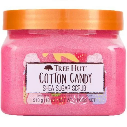 shop Tree Hut Shea Sugar Scrub Cotton Candy 510 gr. af Tree Hut - online shopping tilbud rabat hos shoppetur.dk