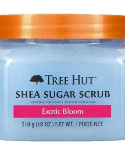 shop Tree Hut Shea Sugar Scrub Exotic Bloom 510 gr. af Tree Hut - online shopping tilbud rabat hos shoppetur.dk