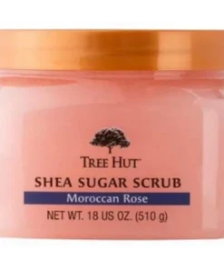 shop Tree Hut Shea Sugar Scrub Moroccan Rose 510 gr. af Tree Hut - online shopping tilbud rabat hos shoppetur.dk