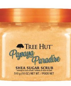 shop Tree Hut Shea Sugar Scrub Papaya Paradise 510 gr. af Tree Hut - online shopping tilbud rabat hos shoppetur.dk